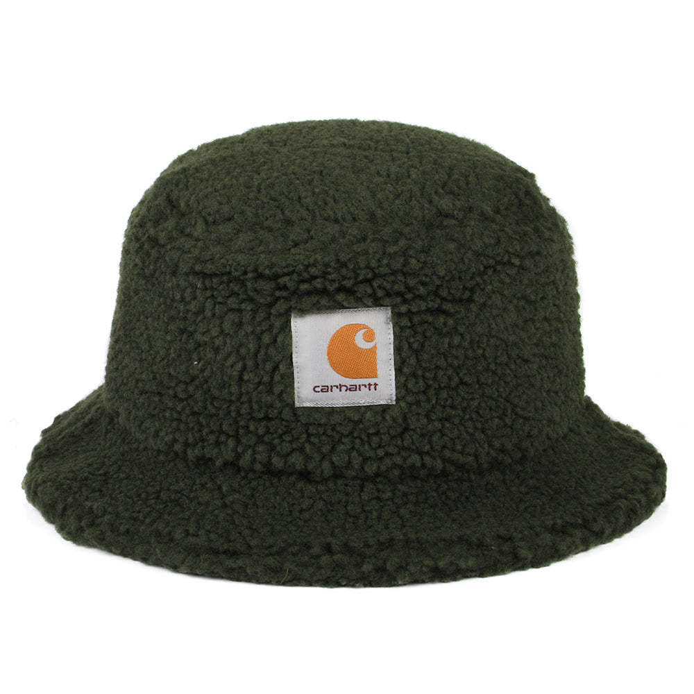 Chapeau Bob en Polaire Sherpa Prentis cyprès CARHARTT WIP