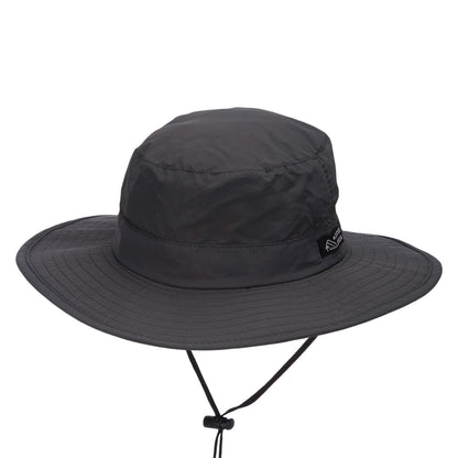 Chapeau Bob Boonie Pliable à Bord Large Evergreen anthracite DORFMAN PACIFIC