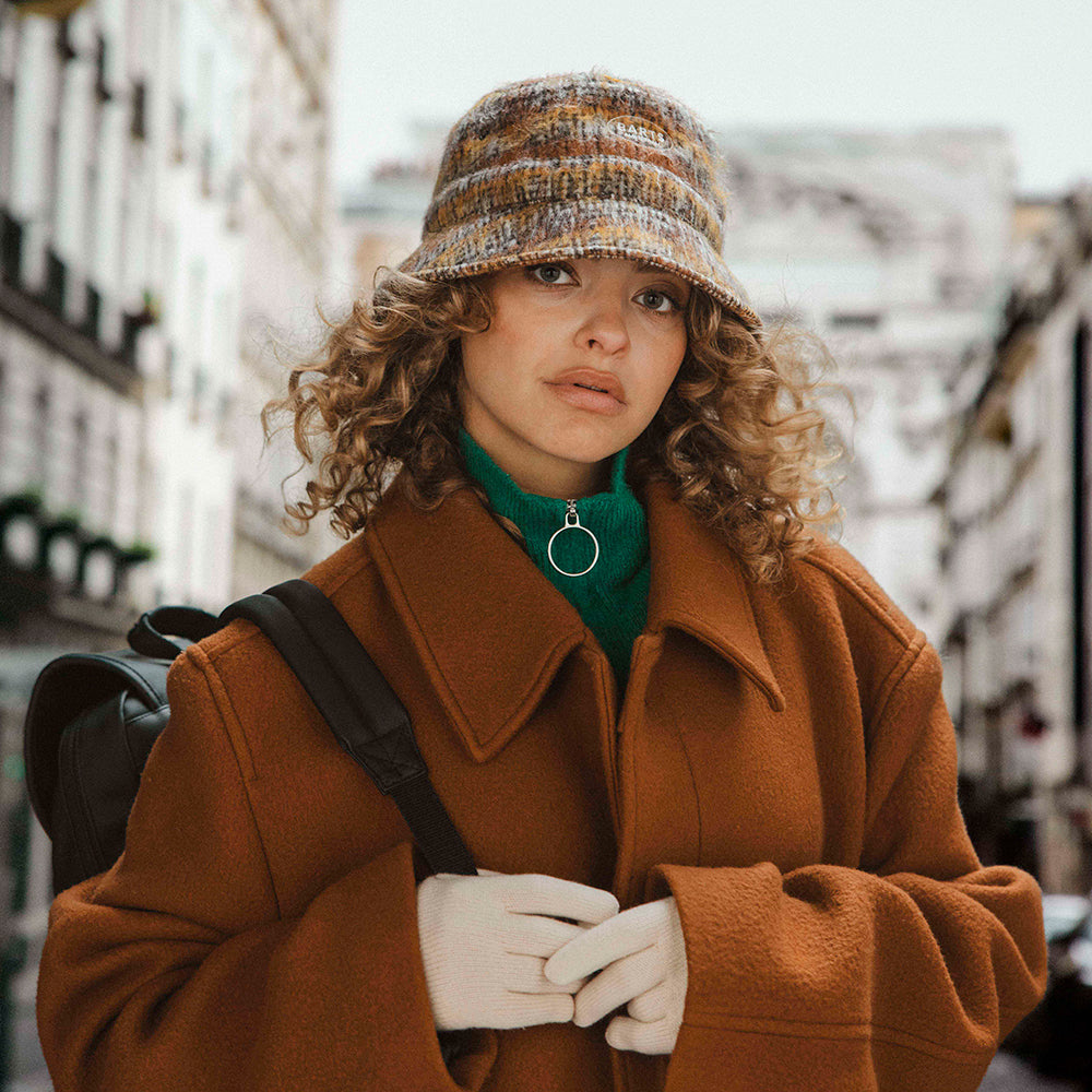 Chapeau Bob Raichel rouille-moutarde-multi BARTS