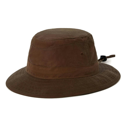 Chapeau Bob Boonie en Coton Ciré Weather Guard Dunes Safari cuivre BRIXTON