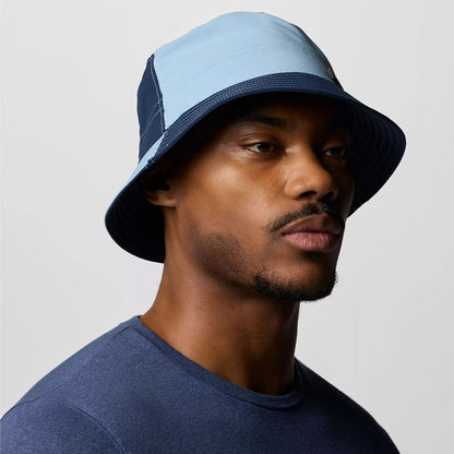 Chapeau Bob Hydrofuge Trek II bleu-bleu marine COLUMBIA