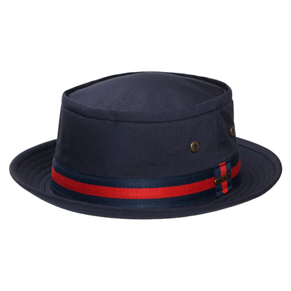 Chapeau Pork Pie Bob Marin bleu marine foncé STETSON