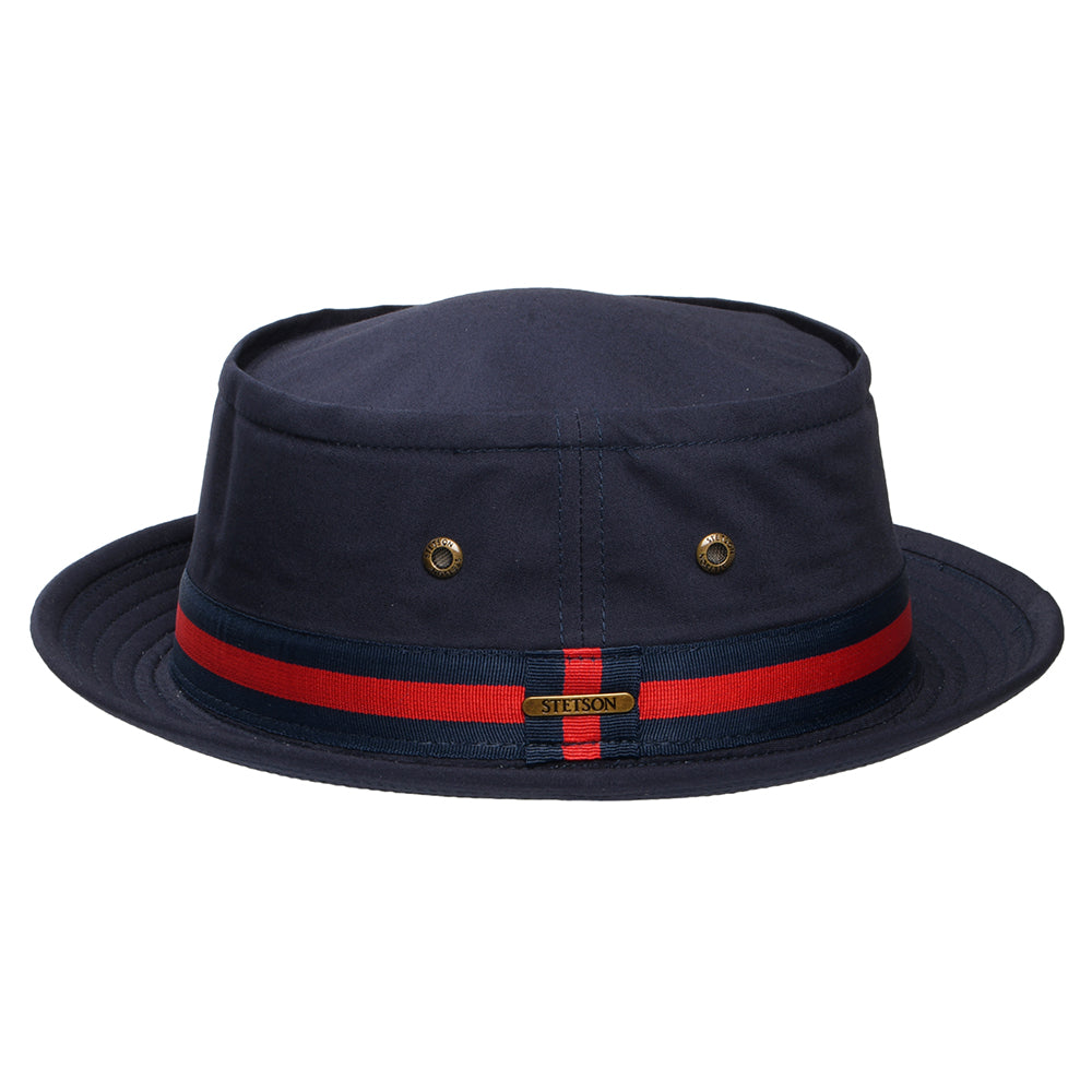 Chapeau Pork Pie Bob Marin bleu marine foncé STETSON