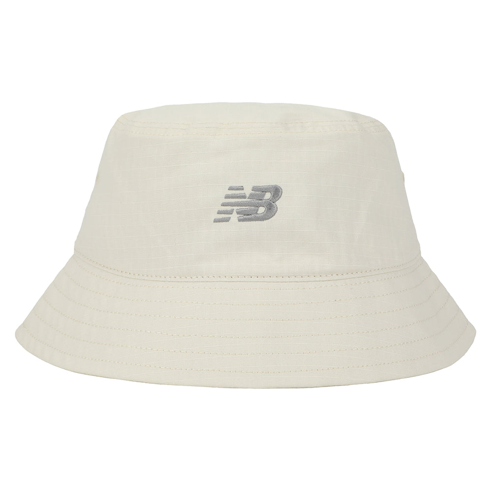 Chapeau Bob en Coton Ripstop Flying NB blanc cassé NEW BALANCE