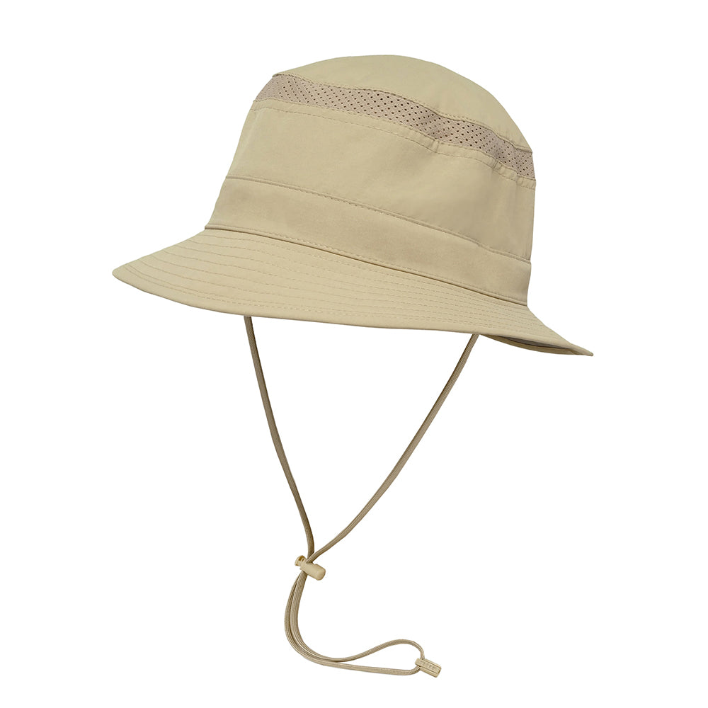 Chapeau Bob Recyclé Hydrofuge Solar marron clair SUNDAY AFTERNOONS