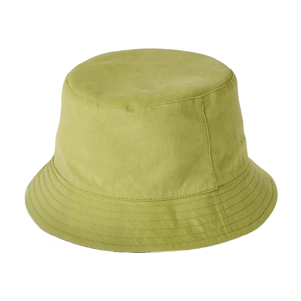 Chapeau Bob en Coton Réversible vert pomme FAILSWORTH