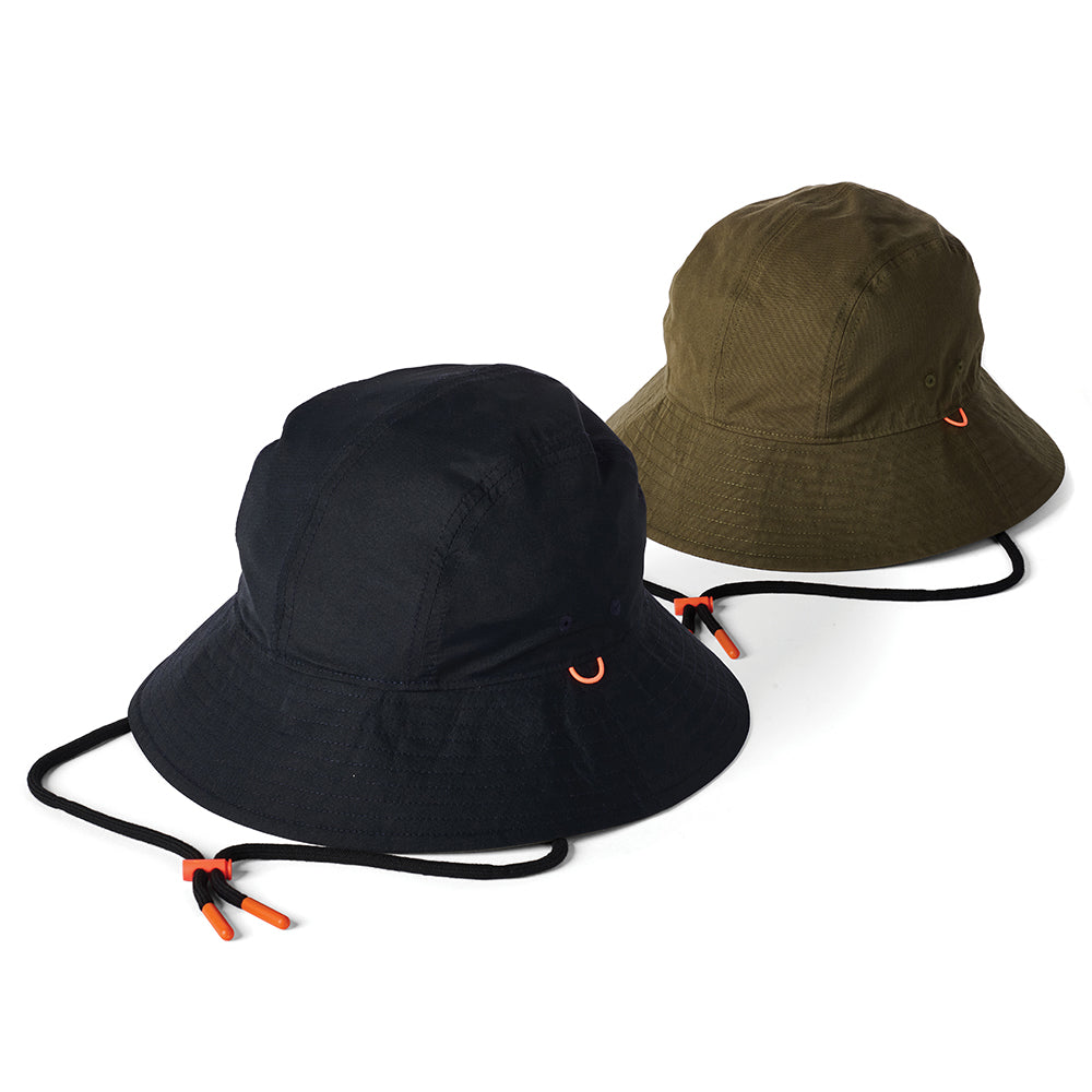 Chapeau Bob Réversible Glasto noir-olive FAILSWORTH
