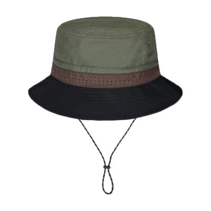 Chapeau Bob Recyclé Samasoda olive-marron-noir BARTS