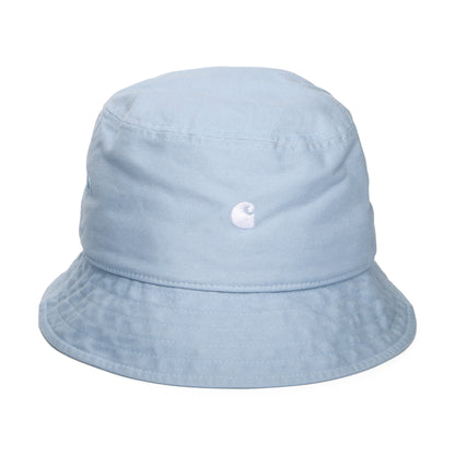Chapeau Bob en Coton Sergé Madison Logo bleu glacé CARHARTT WIP