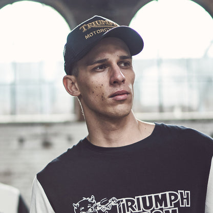Casquette Trucker Oil noir TRIUMPH MOTORCYCLES