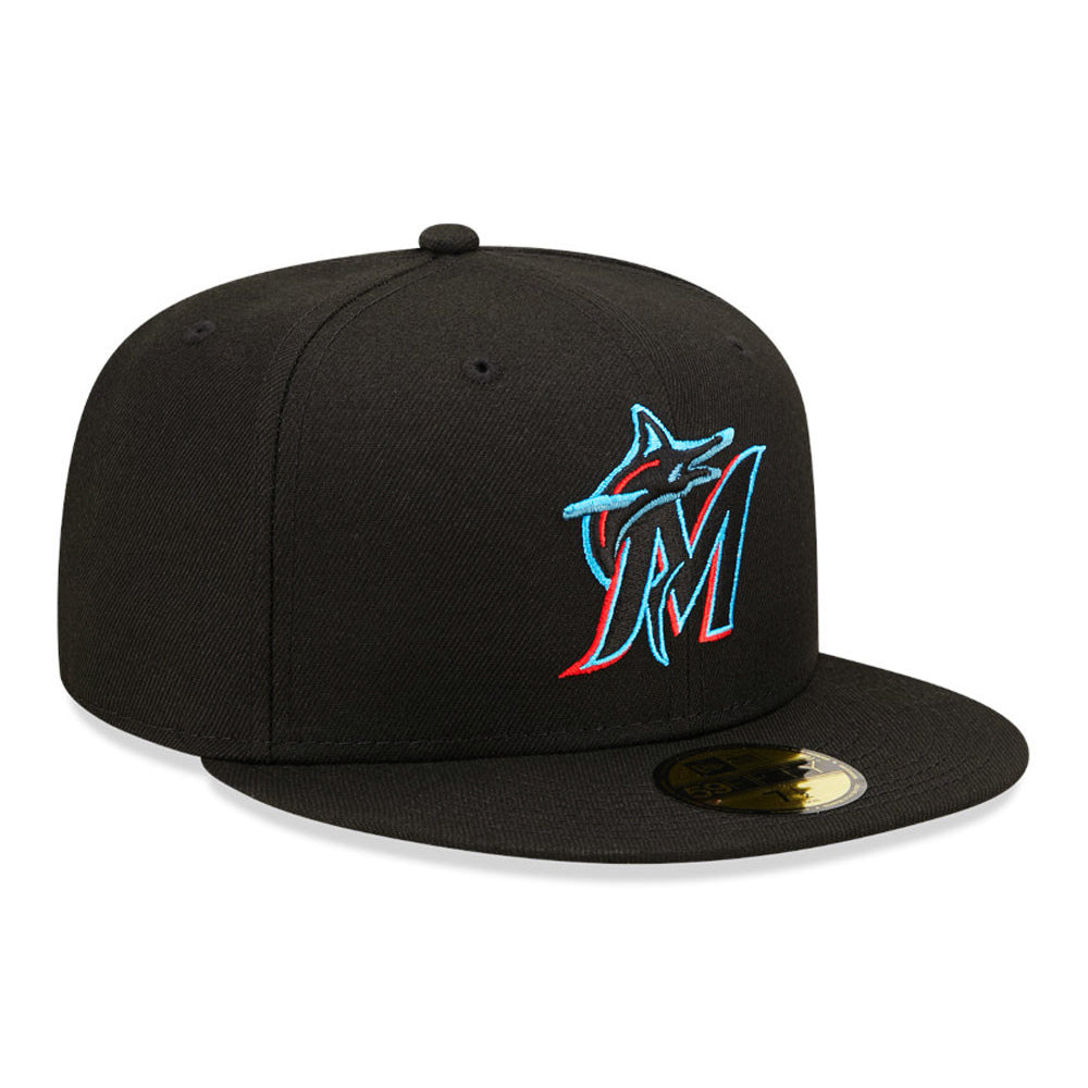 Casquette 59FIFTY MLB On Field AC Perf Miami Marlins noir NEW ERA