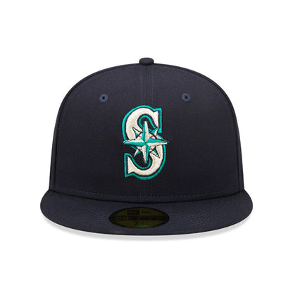 Casquette 59FIFTY MLB On Field AC Perf Seattle Mariners bleu marine NEW ERA