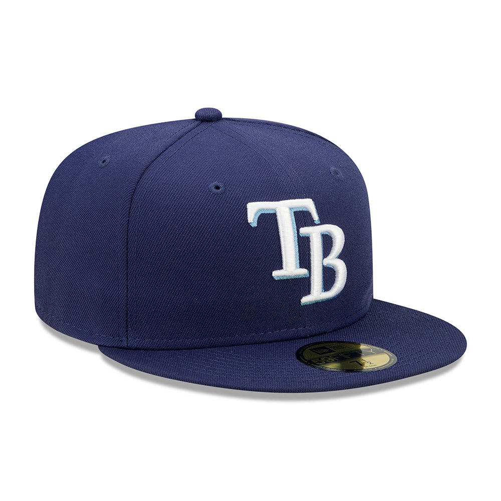 Casquette 59FIFTY MLB On Field AC Perf Tampa Bay Rays bleu marine NEW ERA