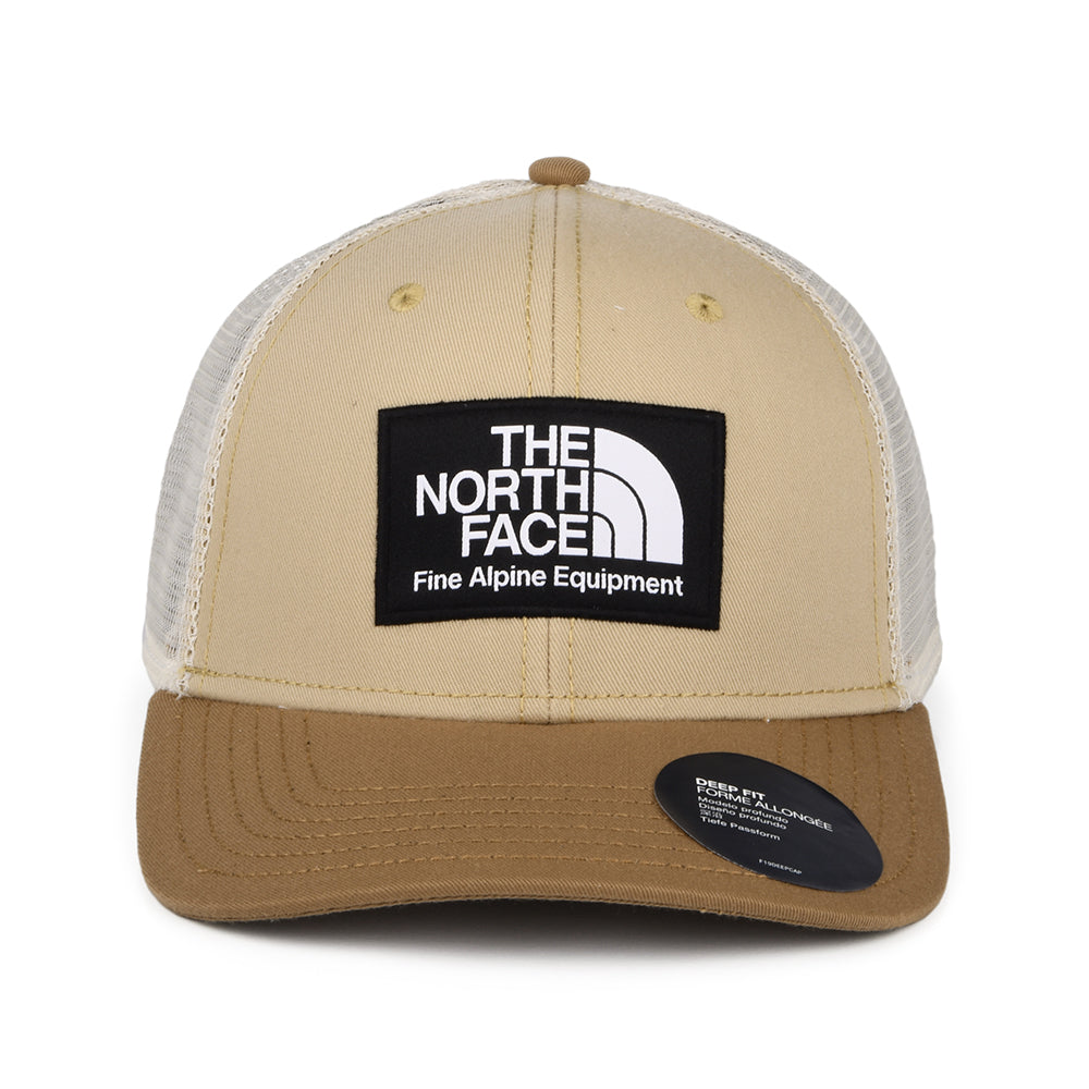 Casquette Trucker Profonde Recyclée Mudder marron clair-sable THE NORTH FACE