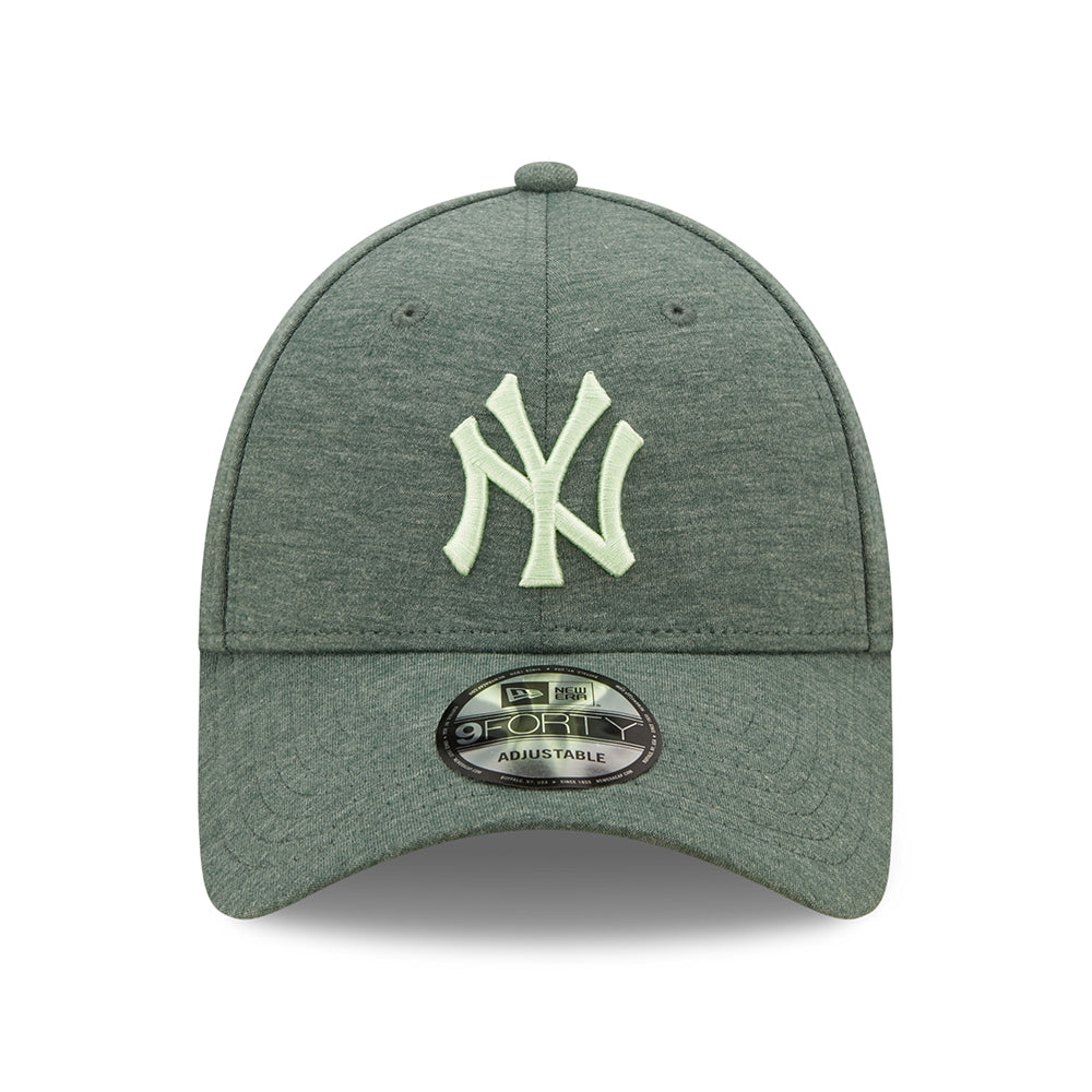 Casquette 9FORTY MLB Jersey Essential New York Yankees olive-vert clair NEW ERA