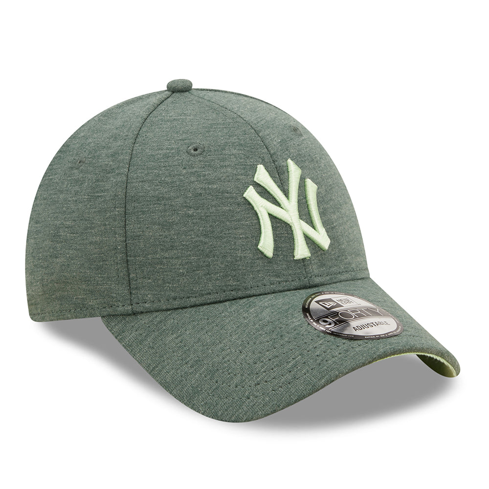 Casquette 9FORTY MLB Jersey Essential New York Yankees olive-vert clair NEW ERA