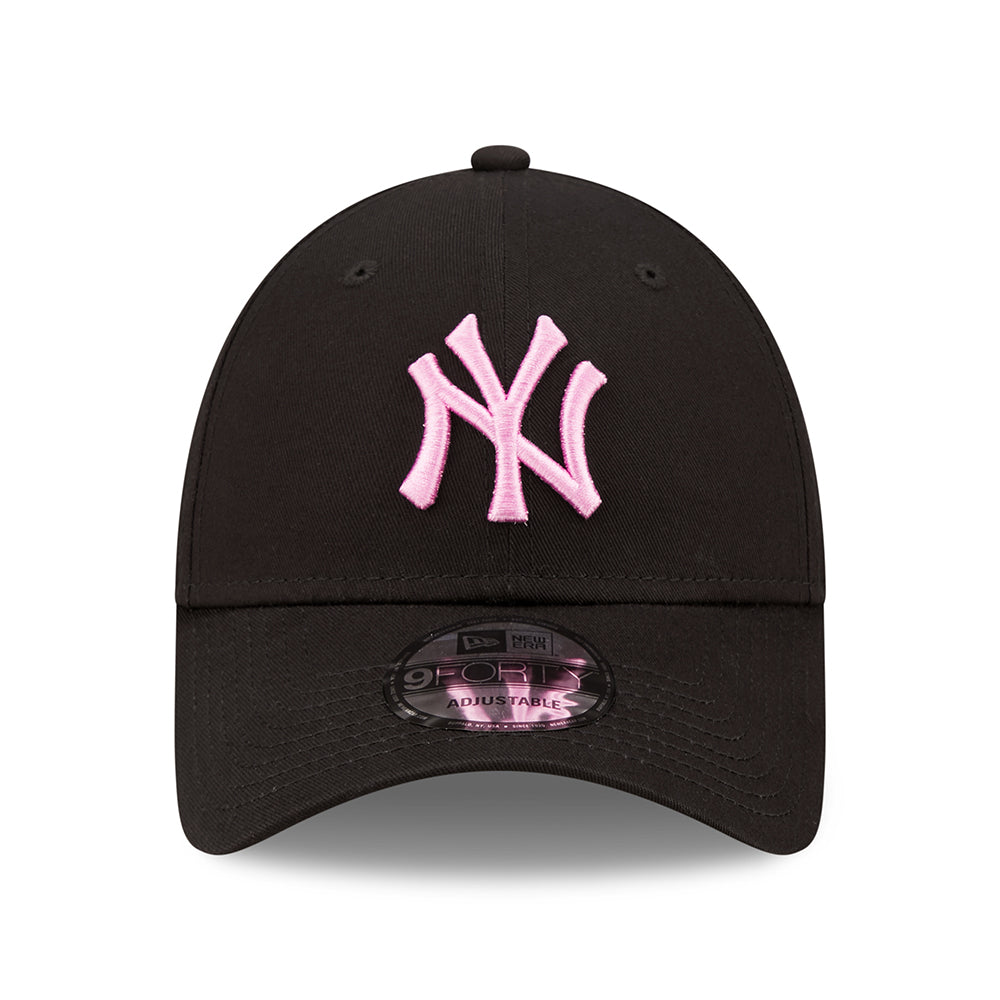 Casquette 9FORTY New York Yankees MLB League Essential noir-rose clair NEW ERA