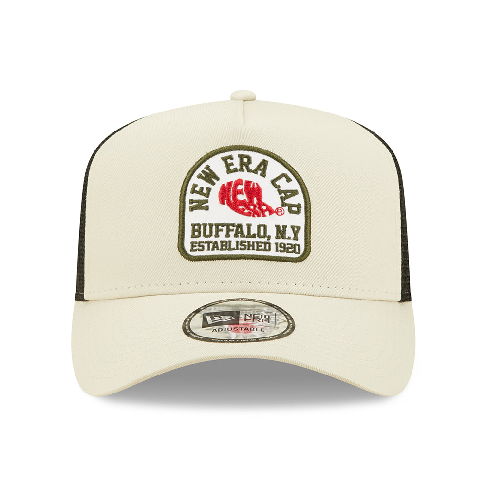 Casquette Trucker State Patch A-Frame pierre NEW ERA