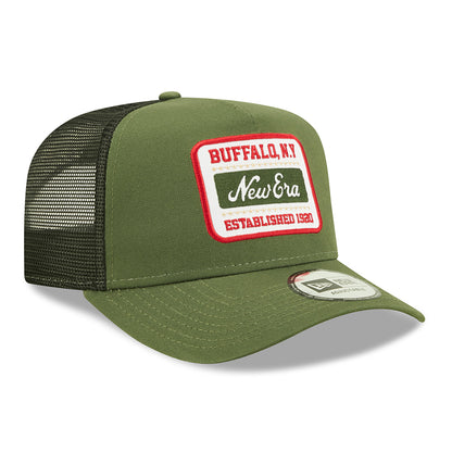 Casquette Trucker State Patch A-Frame olive NEW ERA
