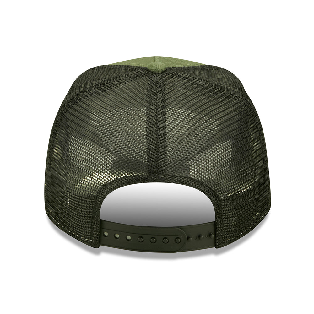 Casquette Trucker State Patch A-Frame olive NEW ERA