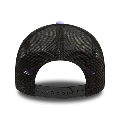 Casquette Trucker L.A. Lakers NBA Cloud AOP A-Frame violet-blanc NEW ERA
