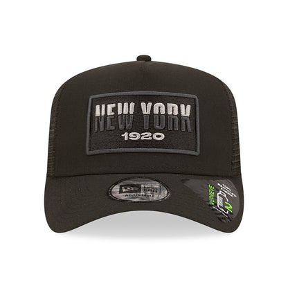Casquette Trucker New York USA State A-Frame noir NEW ERA
