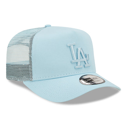 Casquette Trucker L.A. Dodgers MLB Tonal Mesh A-Frame bleu clair NEW ERA