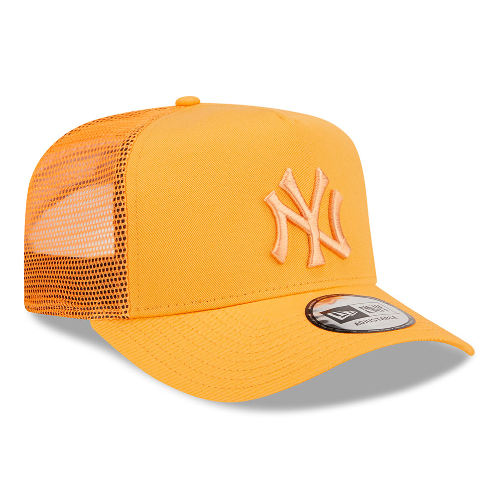 Casquette Trucker New York Yankees MLB Tonal Mesh A-Frame orange NEW ERA