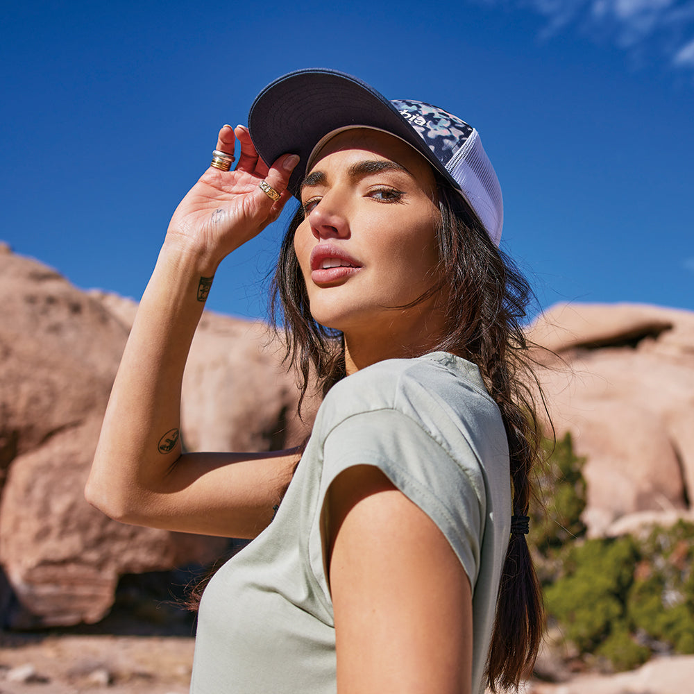 Casquette Trucker Punchbowl bleu-blanc COLUMBIA