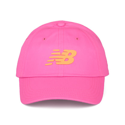 Casquette Snapback à Visière Incurvée rose NEW BALANCE