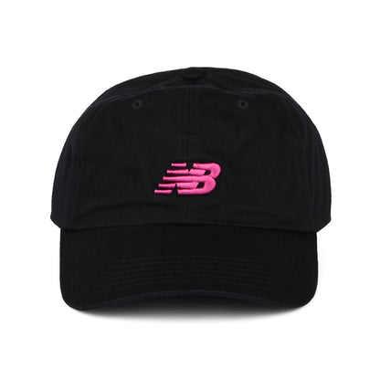 Casquette à Visière Incurvée Classic NB noir-rose NEW BALANCE