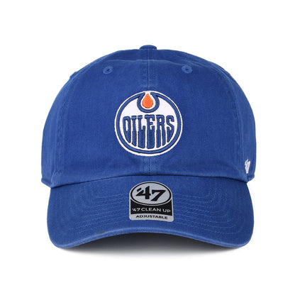 Casquette NHL Clean Up Edmonton Oilers bleu roi 47 BRAND