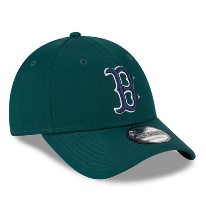 Casquette 9FORTY Boston Red Sox MLB League Essential vert foncé-bleu marine NEW ERA