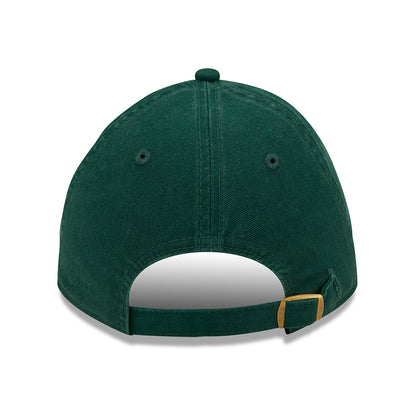Casquette 9TWENTY Oakland Athletics MLB League Essential vert foncé-jaune NEW ERA