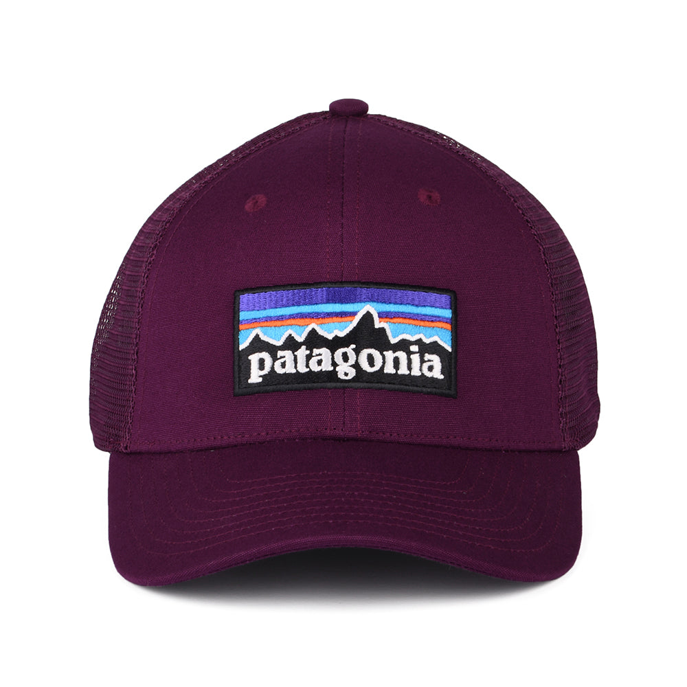Casquette Trucker en Coton Bio LoPro P-6 Logo prune PATAGONIA