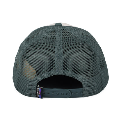 Casquette Trucker en Coton Bio LoPro P-6 Logo blanc-forêt clair PATAGONIA