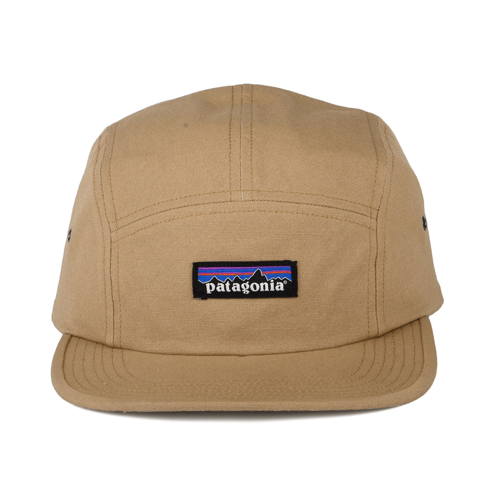 Casquette 5 Panel en Coton Bio Maclure sable du désert PATAGONIA