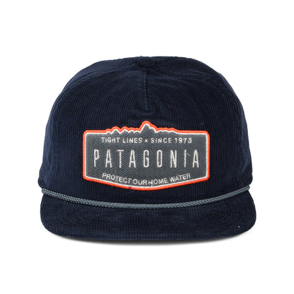 Casquette Snapback en Velours Côtelé Ridgecrest Fly Catcher bleu marine PATAGONIA