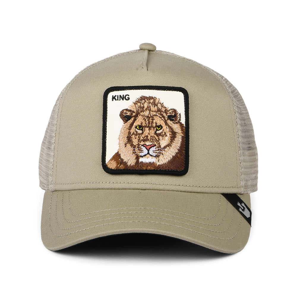 Casquette Trucker King Lion khaki GOORIN