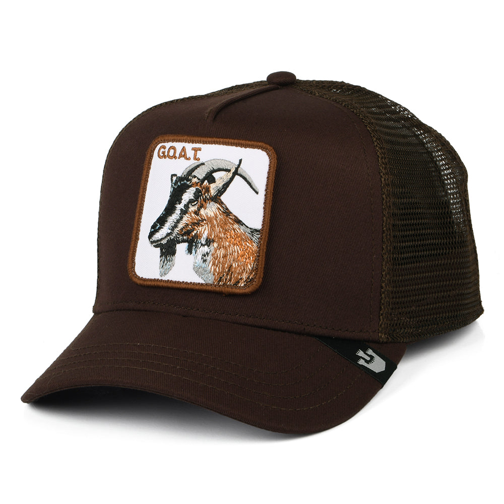 Casquette Trucker Goat marron GOORIN