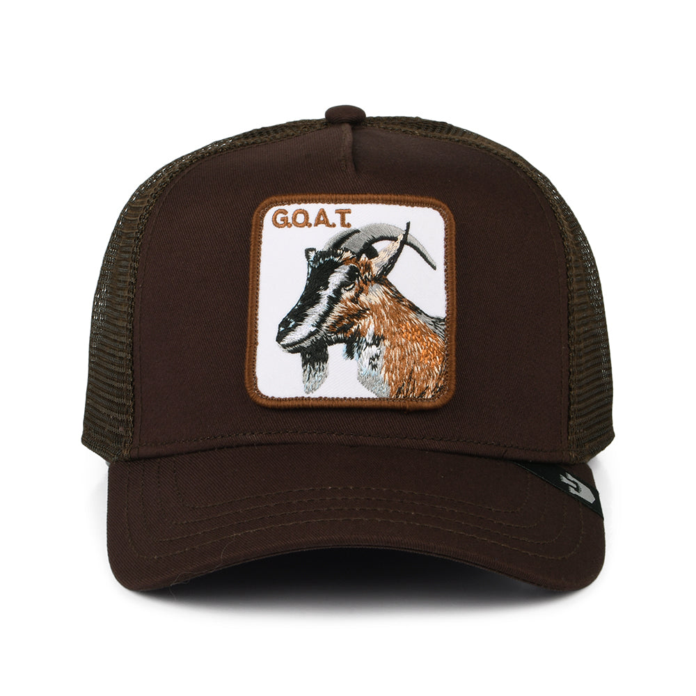 Casquette Trucker Goat marron GOORIN