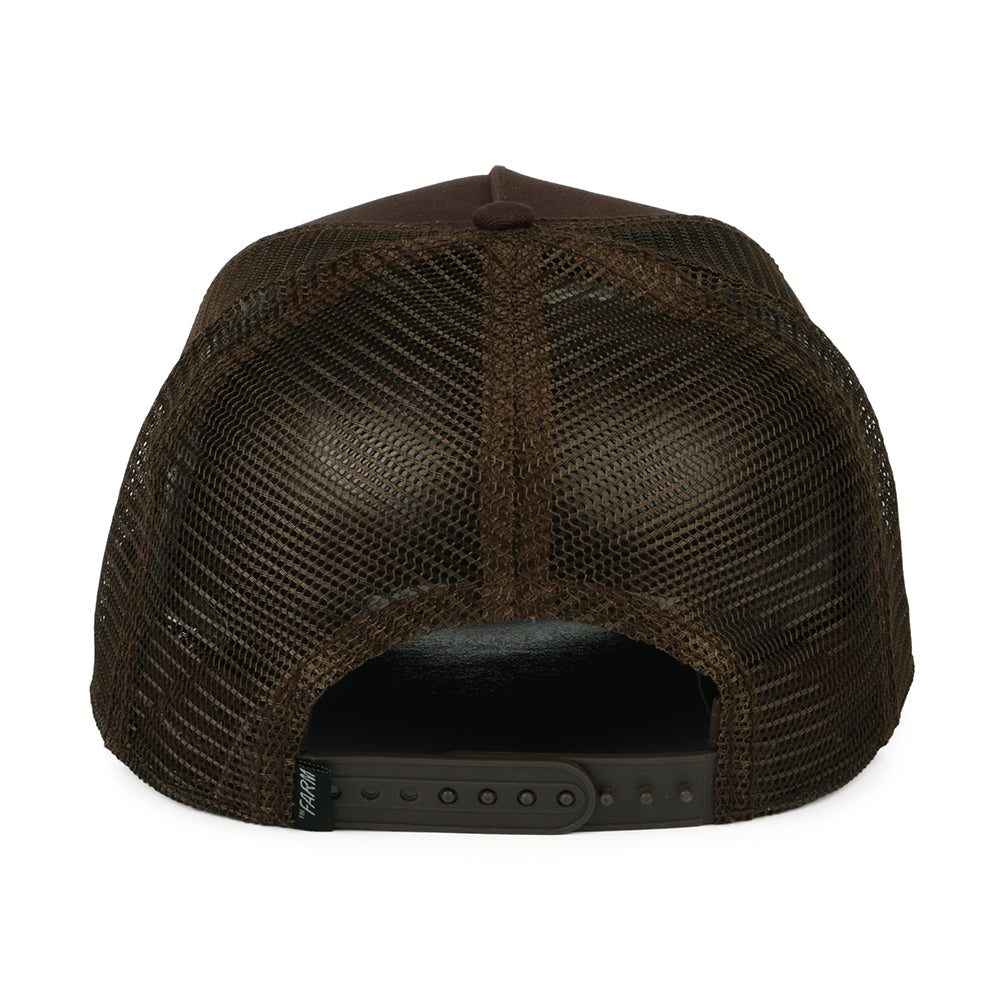 Casquette Trucker Goat marron GOORIN