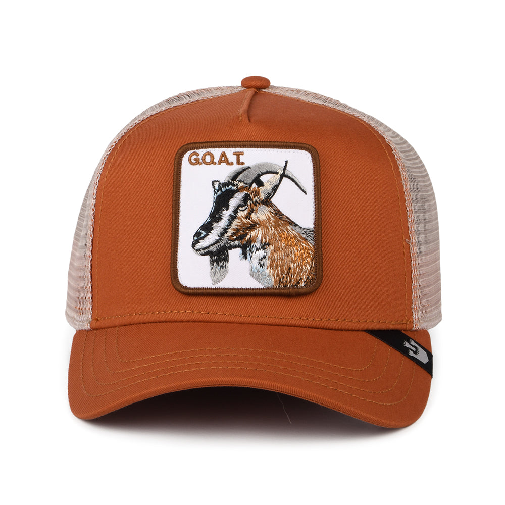 Casquette Trucker Goat rouille GOORIN