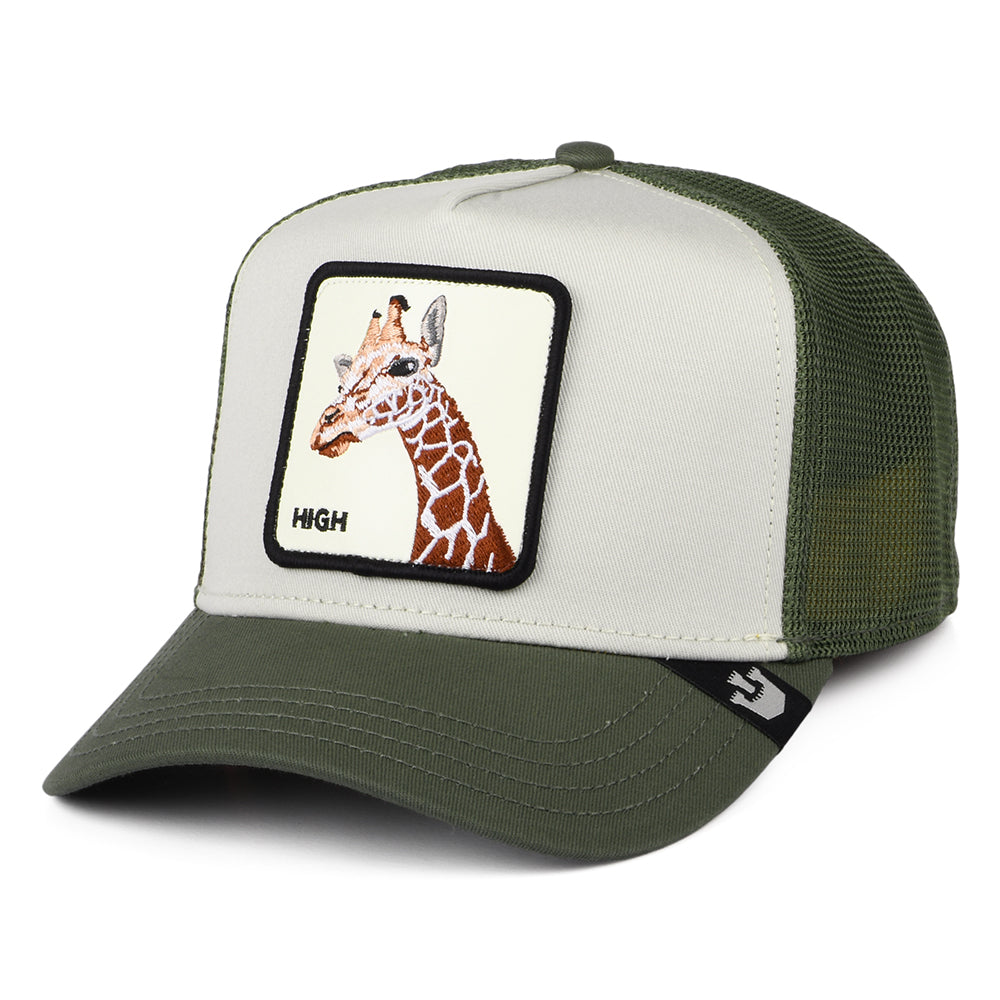 Casquette Trucker V2 High olive-blanc GOORIN
