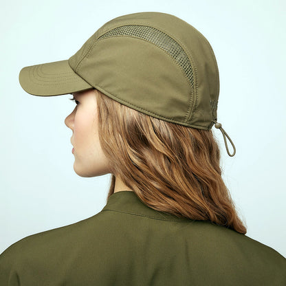 Casquette 5 Panel Hydrofuge Recyclée Airflo olive TILLEY
