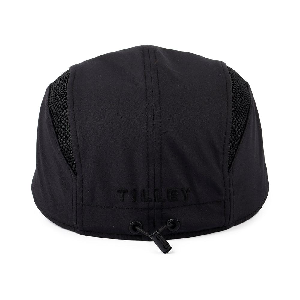 Casquette 5 Panel Hydrofuge Recyclée Airflo noir TILLEY