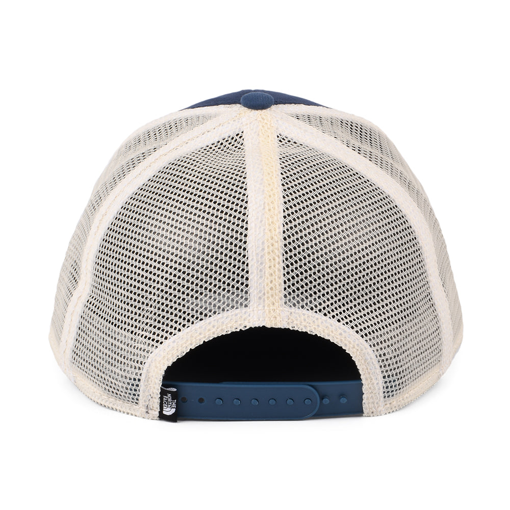 Casquette Trucker Profonde Recyclée Mudder bleu-blanc THE NORTH FACE