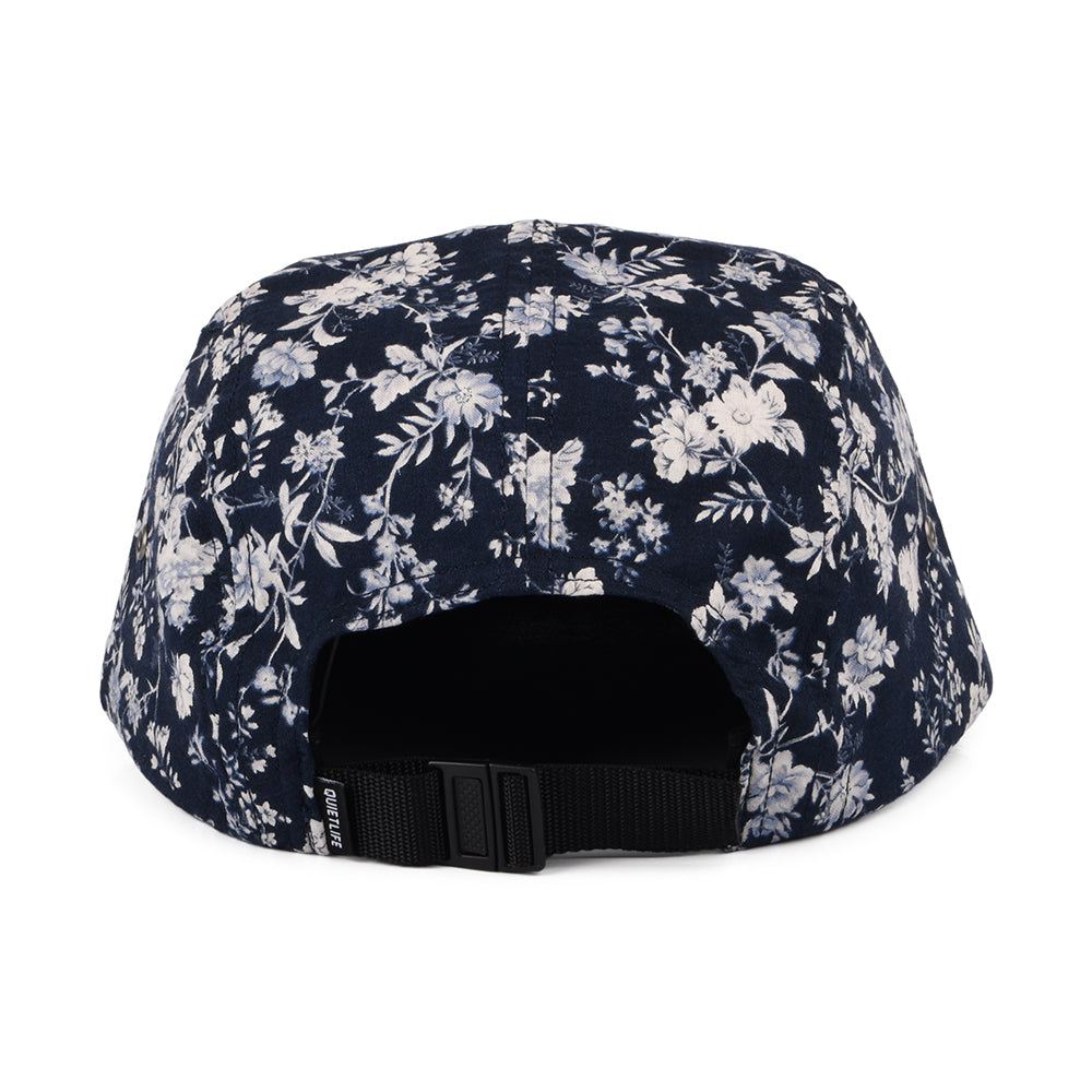 Casquette 5 Panel Floral Huntington bleu marine THE QUIET LIFE
