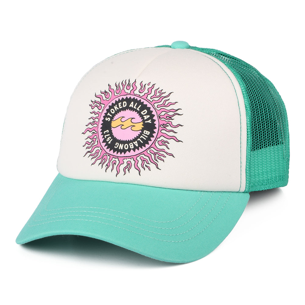 Casquette Trucker Aloha Forever blanc-aqua BILLABONG