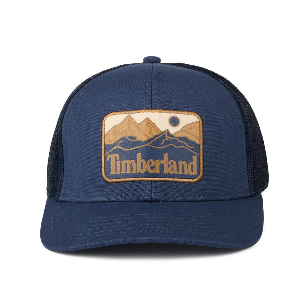 Casquette Trucker Mountain Line Patch bleu foncé TIMBERLAND